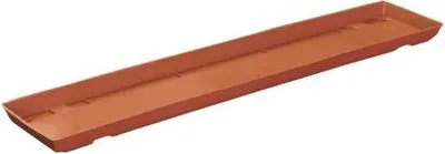 Produktbild von Universal rectangular saucer S 60cm  terra