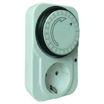 Produktbild von PROTEC.class Steckdosenuhr PSDUM20 mechanisch IP20