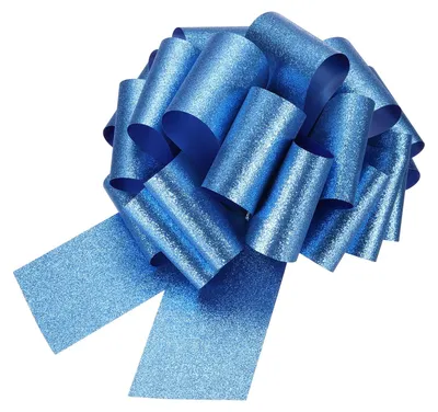 Glitzer-Schleife 30,5 cm für Geschenke & Deko