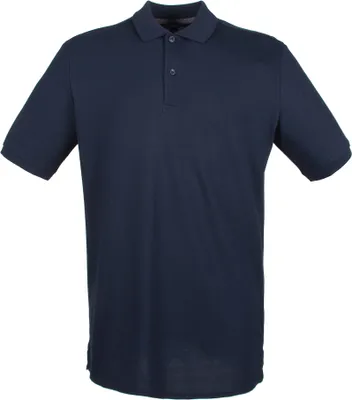 Produktbild von Henbury Herren Pique Polo-Shirt PC2590 (XS) (Marineblau)