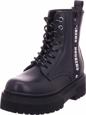 Produktbild von Dockers, Schnürboots, schwarz, 38, Gepolsterte Decksohle, Rutschhemmende Laufsohle