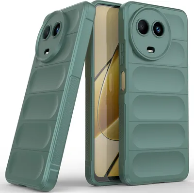 Obrázek produktu pro Pouzdro pro Realme 11 5G Měkké TPU Silikonové Nárazuvzdorné Ochranné Pouzdro zelené