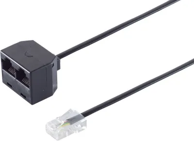 Produktbild von S-Impuls Y-Verteiler (Western 8/4 auf 2x Western 8/4,1:1)