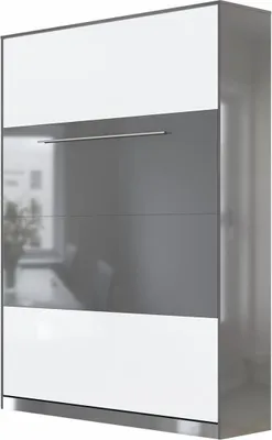 Produktbild von SMARTBett Standard Komfort Lattenrost 140x200 Vertikal Komfort Anthrazit Hochglanz/Weiss & Anthrazit Hochglanz