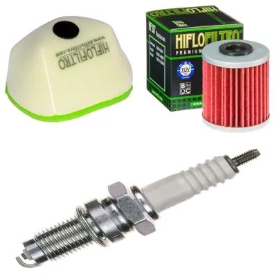 Produktbild von Service-Kit für Kawasaki KX 450 F 2016-2018 Luftfilter Ölfilter Zündkerze von pamoto - Neu