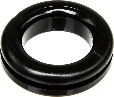 Produktbild von Kabeltülle, Führungstülle - schwarz - 20x26x32-2 (d1xd2xD-b) - Weich-PVC