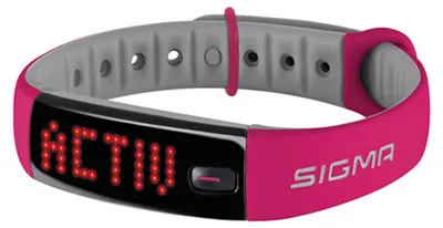 Image de Bracelet d'activité Sigma Activo, rose framboise (Bluetooth Smart) 22912