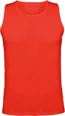 Produktbild von Roly PD0350 | Herren Shirt André Tank Top - Farbe: Red 60 - Größe: M