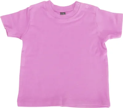 Productafbeelding van Babybugz baby T-shirt, korte mouwen, model BC3129 (68) (roze)