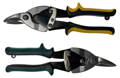 Produktbild von Blechschere Figurenschere Metallschere Rechts/Links 250mm 2 tlg Set