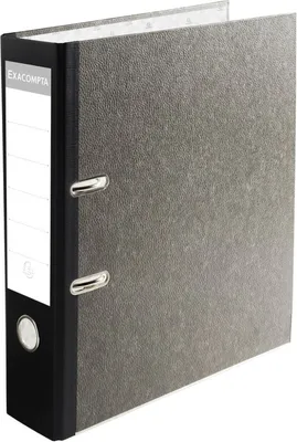 Produktbild von Prem' Touch Wolke marmorierte Mappe 2 Ringe 80 mm Rücken DIN A4 grau
