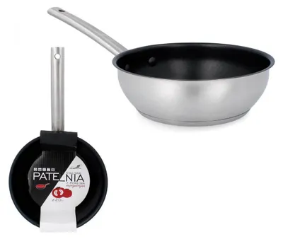 Immagine prodotto di padella in acciaio da 20 cm con rivestimento antiaderente