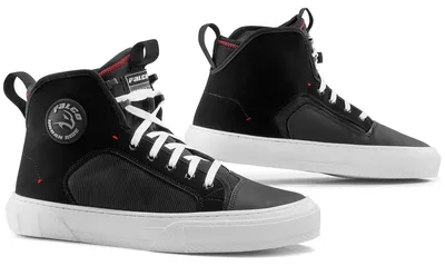Image de Chaussures de moto Falco Starboy 4, noir/blanc, 42