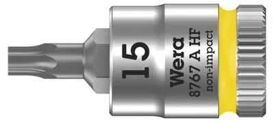 Produktbild von Wera 8767 A HF, 1 Stück(e), Torx, 1/4", TX15, 28 mm, Tschechische Republik
