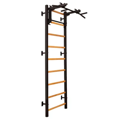 Produktbild von BenchK Sprossenwand "731", mit Klimmzugstange, 731B, Schwarz