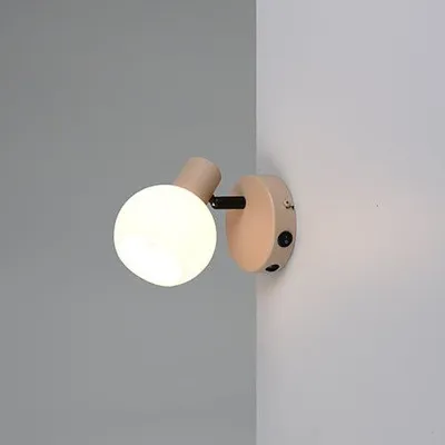 Produktbild von Reality Wandlampe Boba warm beige E14