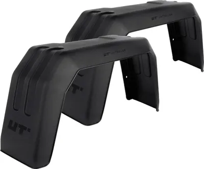 Produktbild von UNITRAILER Kotflügel-Set 13-14 Zoll aus Kunststoff 2 Stück für Böckmann Pkw-Anhänger 676x190 mm als stabiler Radkasten