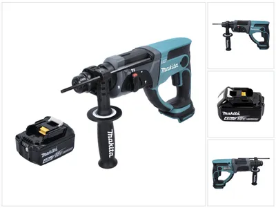 Produktbild von Makita DHR 202 M1 Akku Kombihammer 18 V 2,0 J SDS Plus + 1x Akku 4,0 Ah - ohne Ladegerät