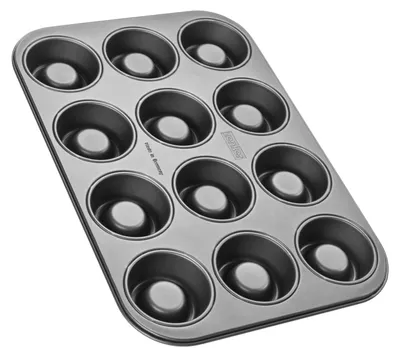 Produktbild von Zenker Cup-Cake-Backblech 12er Set – Premium Antihaftbeschichtung, für perfekte