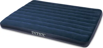 Produktbild von Intex Luftbett Gästebett Luftmatratze Campingbett Feldbett, 203 x 183 x 22 cm