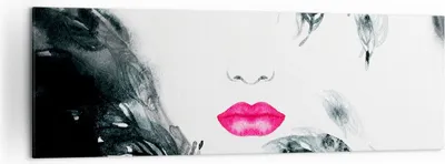 Produktbild von Bild auf Leinwand - Leinwandbild - Frau Abstraktion - 160x50cm - Wand Bild - Wanddeko - Wandbilder - Leinwanddruck - Bilder - Kunstdruck - Wanddekoration - Leinwand bilder - Wandkunst - AB160x50-3663