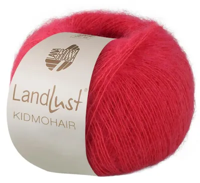 Produktbild von Lana Grossa - Landlust Kidmohair 0011 himbeerrot