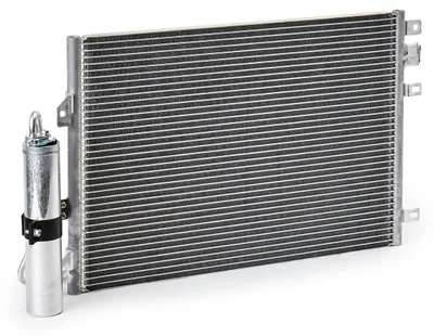 Produktbild von RIDEX 448C0134 Kondensator Klimaanlage für RENAULT CLIO II (BB0/1/2, CB0/1/2) +Trockner