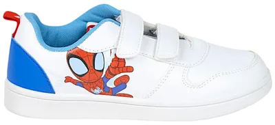 Produktbild von Kinder Sneaker Spider-Man Spidey Weiß Größe 26 mit Klettverschluss und rutschfester Sohle