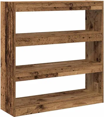 Obrázek produktu pro vidaXL Starý dřevěný regál 100 x 30 x 103 cm materiál na bázi dřeva