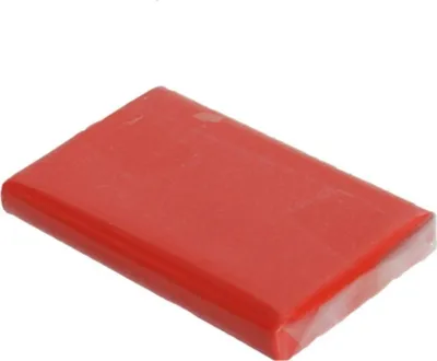 Produktbild von Autoknete Reinigungsknete Lackreiniger STARK Glasreiniger Polierknete Lackknete ROT 100g