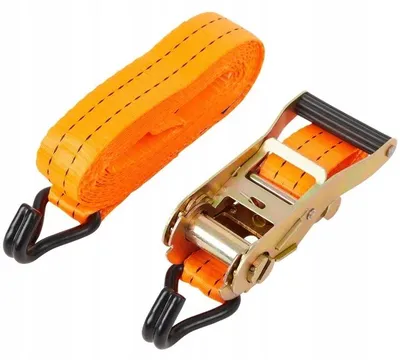 Produktbild von Spanngurt mit Ratsche und Haken, 2000kg, 5m x 38mm