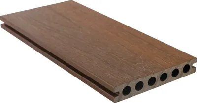 Produktbild von Konsta WPC Terrassendiele Nativo Classic Hohlkammerprofil beschichtet braun 22,5x138x3000 mm