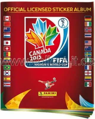 Image de Panini FIFA Coupe du Monde Féminine Canada 2015 Autocollants à collectionner - Album