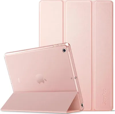 Image de EasyAcc iPad 9.7 Housse Or Rose Ultra Fine Mat Dos Fonction Stand