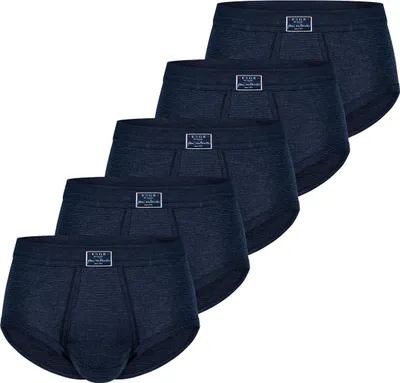 Produktbild von ESGE 5er Pack- Feinripp Jeans Slip / Unterhose Sportliche Wäsche für den Alltag, Weicher Komfortbund und Eingriff, Nach traditioneller Meisterverarbeitung für höchste Qualitätsansprüche