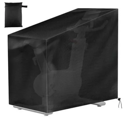 Productafbeelding van Fietsbeschermhoes, waterdicht, 123x58x113/142 cm, 210D Oxford polyester, geschikt voor hometrainers en fietsergometers