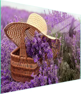 Produktbild von Glasschneidebrett 52x30 Lavendel