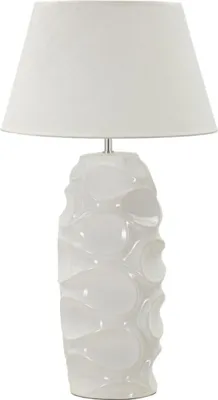 Immagine prodotto di FURNLUX Lampada da tavolo Warsaw White 45cm / Colore principale: Bianco / Dimensioni: 45 x 83 x 45 cm