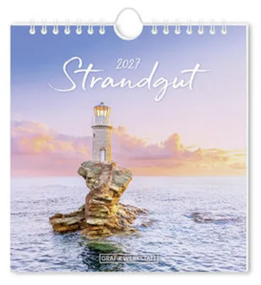 Produktbild von Postkartenkalender 2027 Strandgut