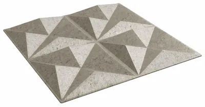 Zdjęcie produktu dla Panele ścienne 48 pcs Beton origami 50 x 50 cm Pianka XPS