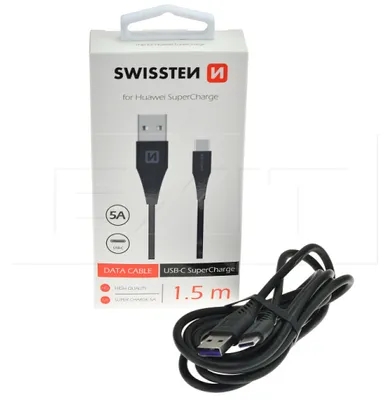 Immagine prodotto di SWISSTEN datový kabel USB / USB-C super charge 5 A 1,5 m