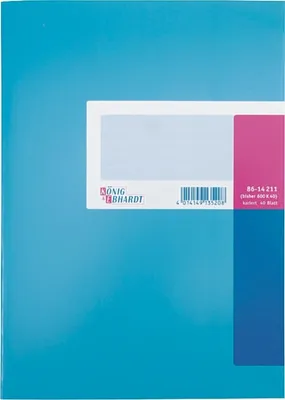 Produktbild von Geschäftsbuch mit Kartonumschlag A5 40 Blatt kariert Packung mit 10 Stück
