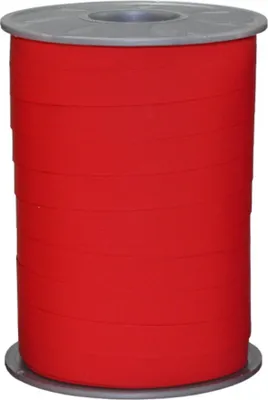 Image de présent 3539-609 Ruban rayé 10mm mat, rouge (200 m)
