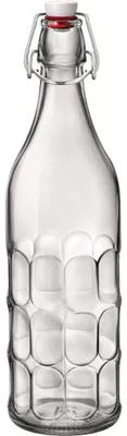 Image de Bouteille en verre avec bouchon de 1,0 l Moresca