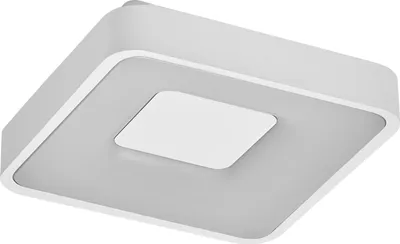 Productafbeelding van OSRAM Orbis Piana LED-plafondlamp, 290 mm, 16W, 3000K (warm wit), dimbaar via klikschakelaar, wit, metaal, IP20