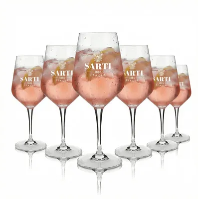 Produktbild von 6x Sarti Glas 0,44l Weingläser Cocktailgläser Sarti Rosa Spritz Aperitif Drink