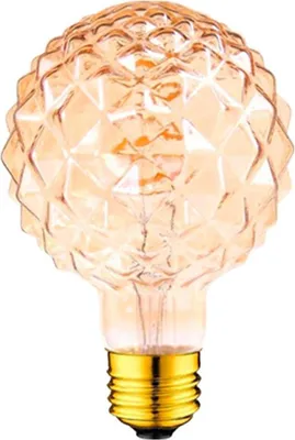 Produktbild von INF 3W 220V E27 Diamant LED Filament Glühbirne - Warmgelbes Dekorlicht