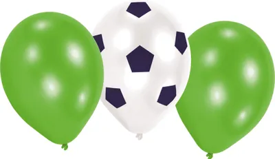 Zdjęcie produktu dla 6 balonów lateksowych kicker party