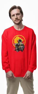 Produktbild von D&B Design Uni Pullover SWMO00036 Mortal Kombat Rot-Größe 3XL