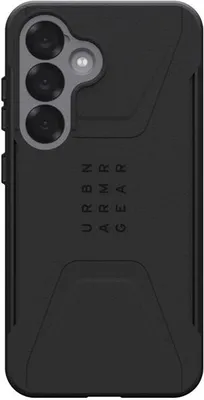 Zdjęcie produktu dla Urban Armor Gear Civilian, Pokrowiec, Samsung, Galaxy S25, 15,8 cm (6.2"), Czarny